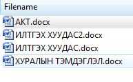 Акт, хурлын тэмдэглэл, илтгэх хуудас бичих загварууд 